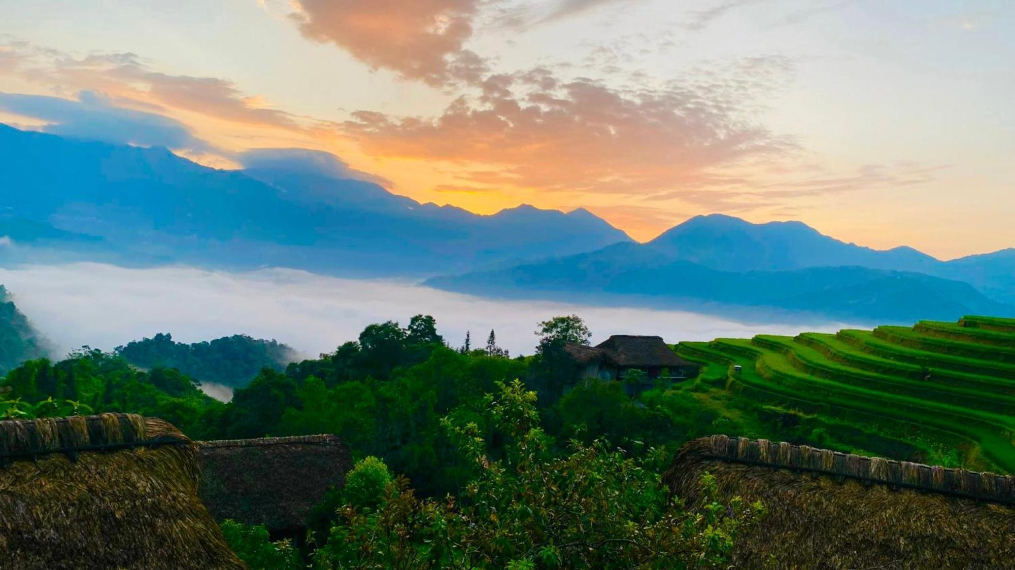 Bungalow Hoang Su Phi Ngoại thất bức ảnh